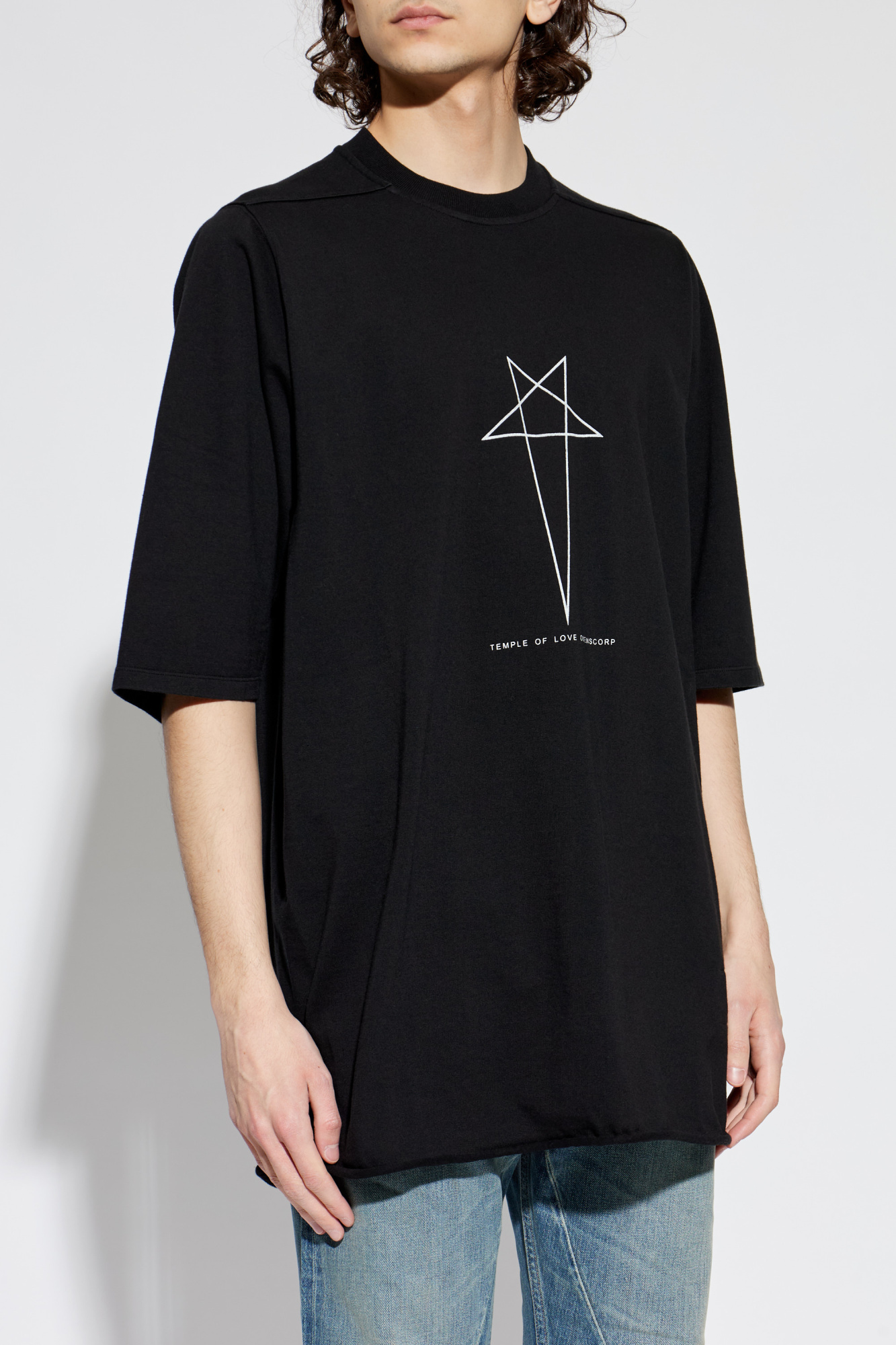 Preto T-shirt tipo 'Oversize' Rick Owens DRKSHDW - Vitkac Brazil